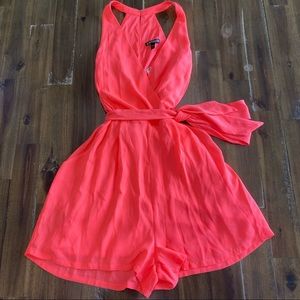 Hot Pink Express Romper